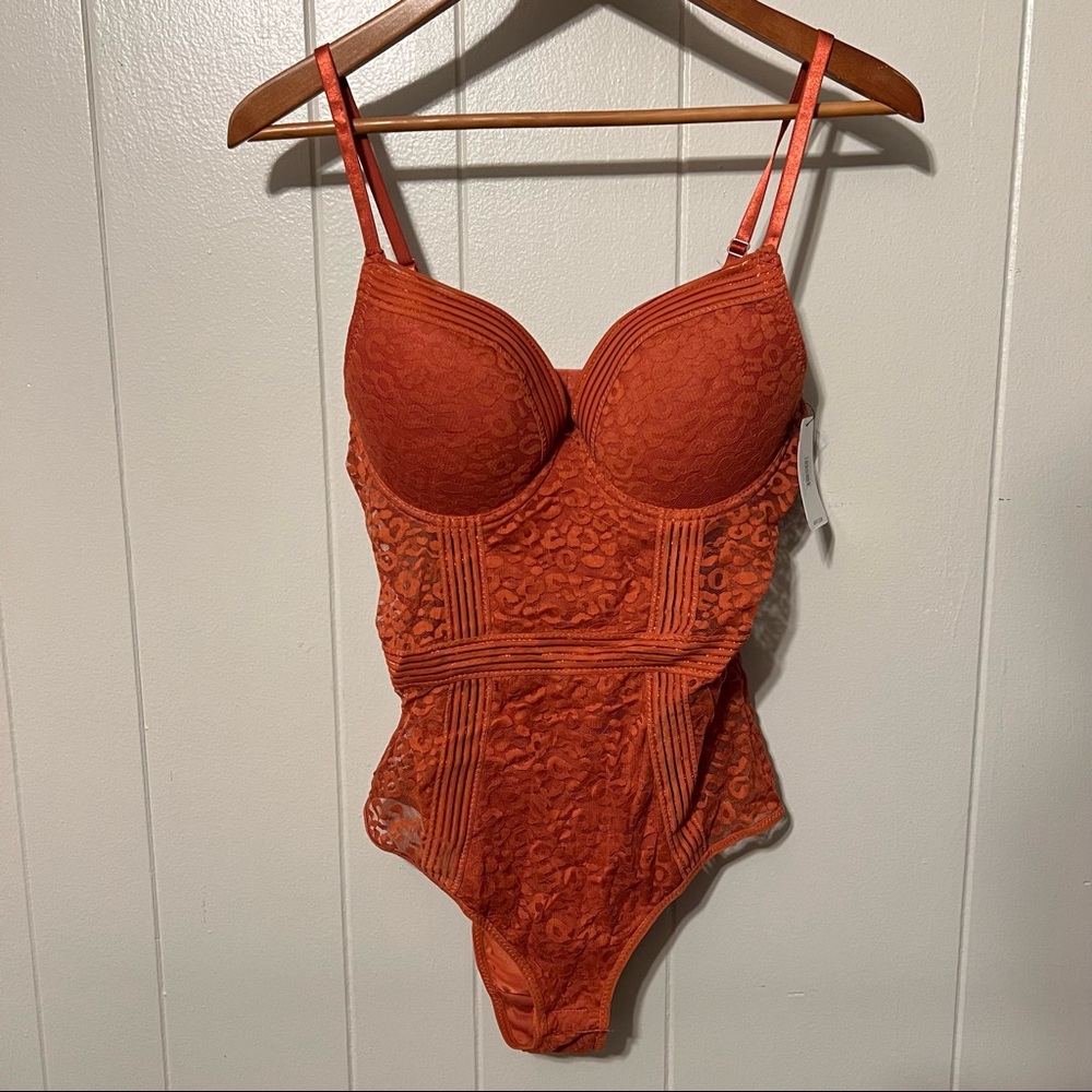 French Affair Leopard Bodysuit